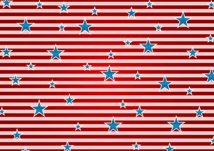 Abstract USA Flag